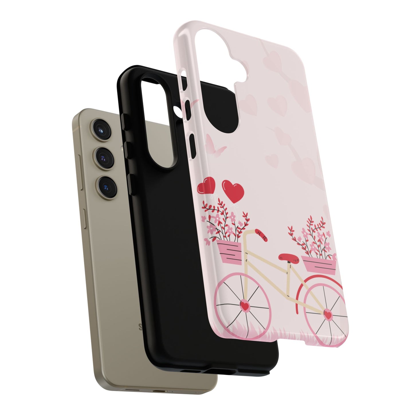 Phone Cases - Pink Cycle Pattern