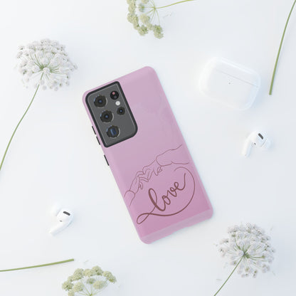 Phone Cases - Love Finger Heart Design