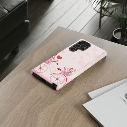 Phone Cases - Pink Cycle Pattern