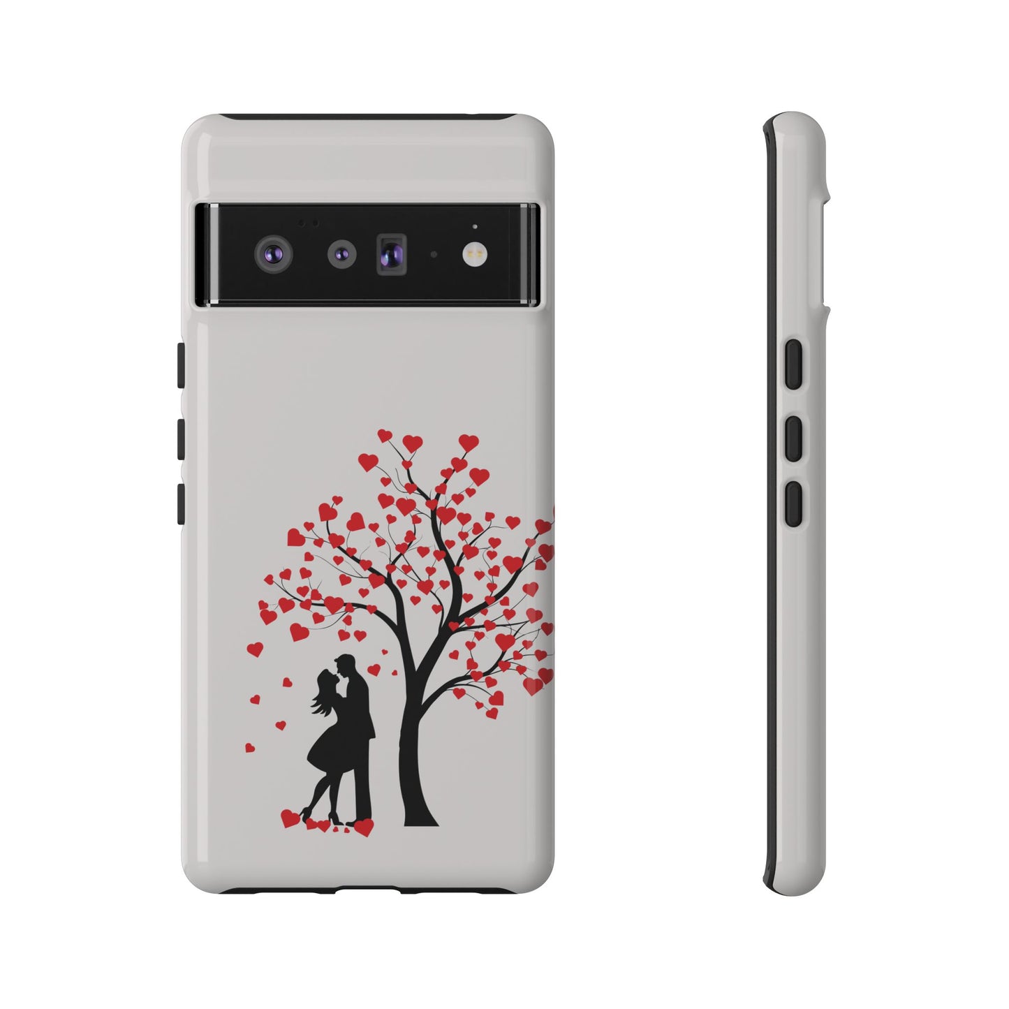 Phone Case - Lover Below in Heart Tree Design