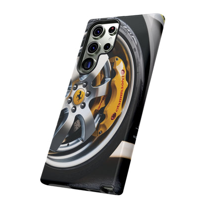 Phone Cases - Ferrari Brake and Wheel Design