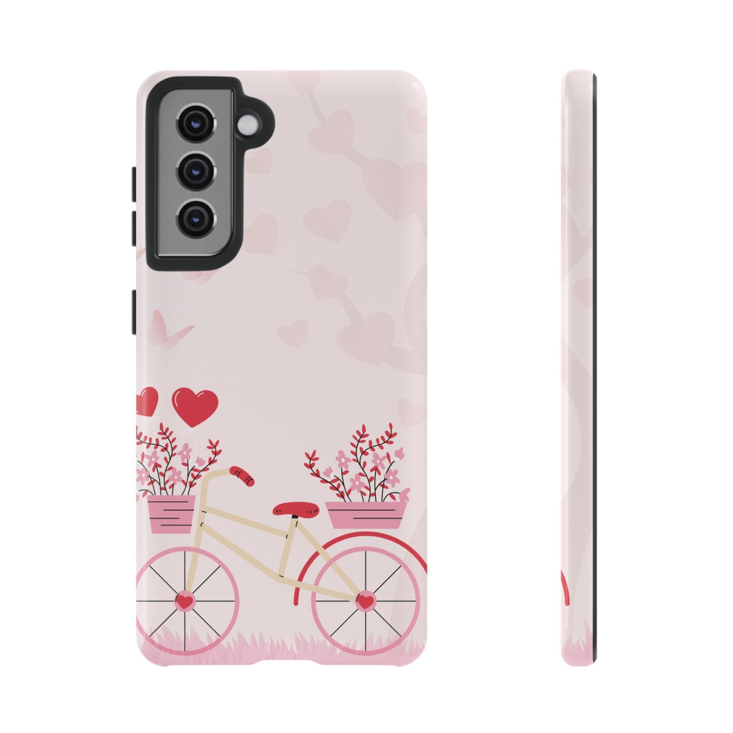 Phone Cases - Pink Cycle Pattern