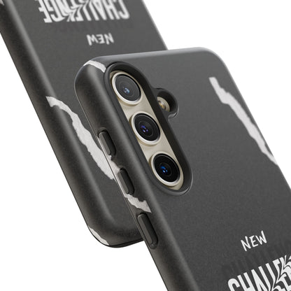 motivational new challenge phone Cases