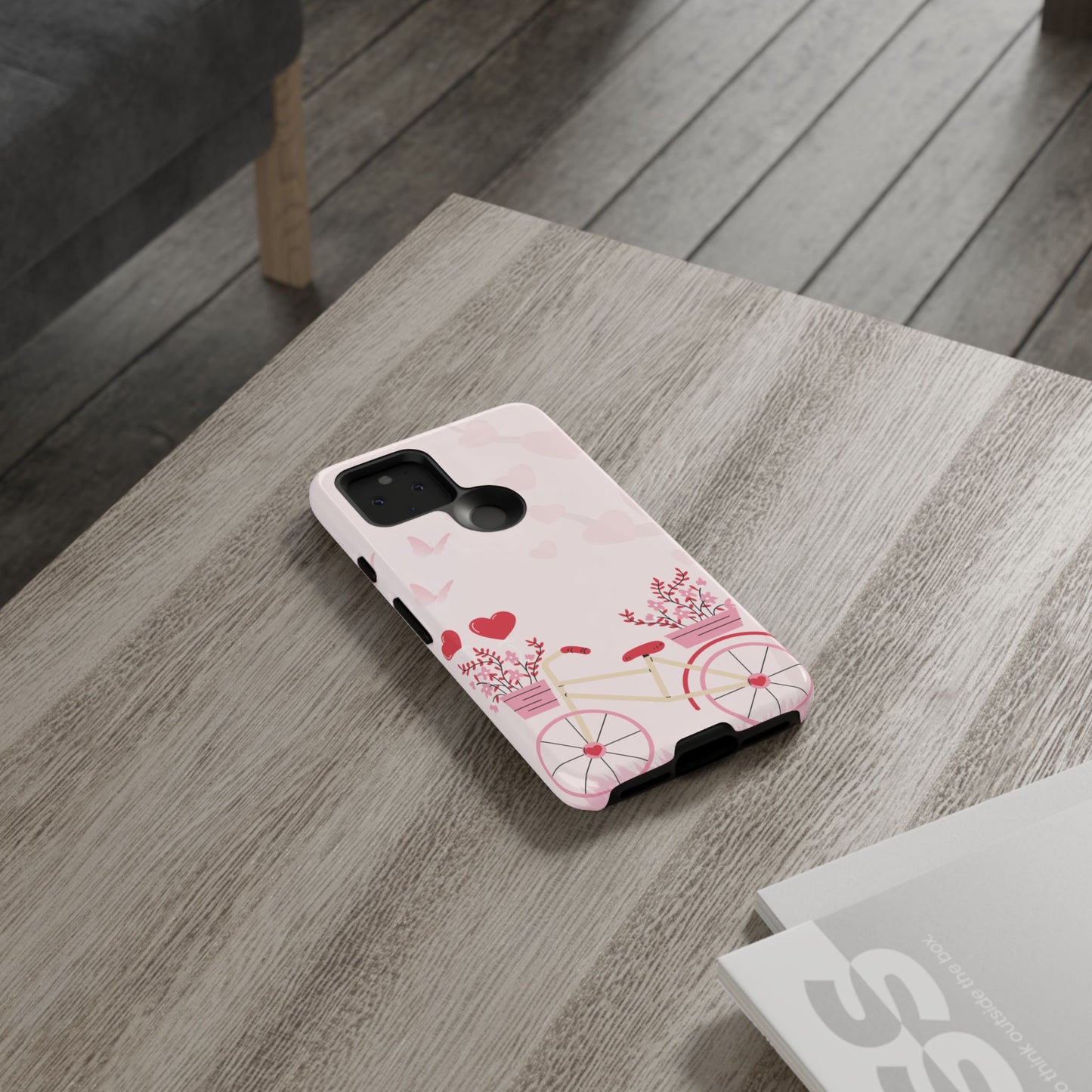 Phone Cases - Pink Cycle Pattern