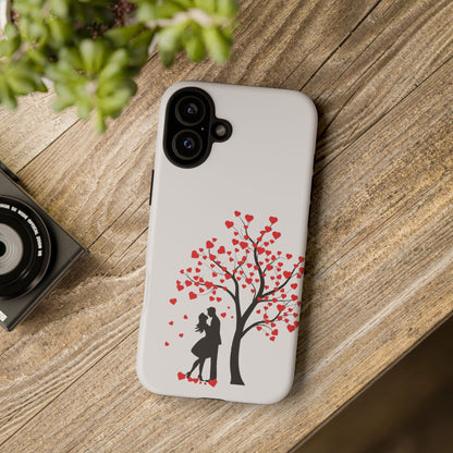 Phone Case - Lover Below in Heart Tree Design