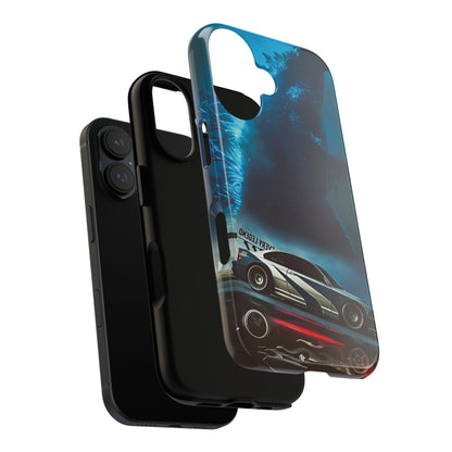 Phone Case - Car and Big Bear Design