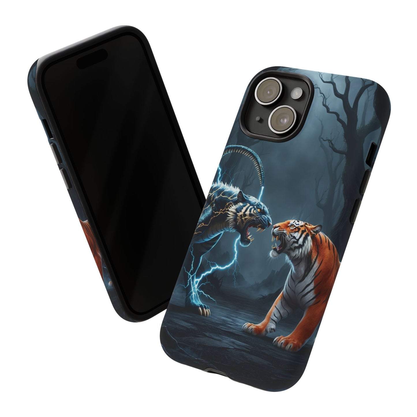 Phone Case - Lion vs Alien Tough Case