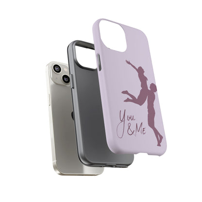 Phone Cases - You and Me Love Girl and Boy Enjoy Tough Cases