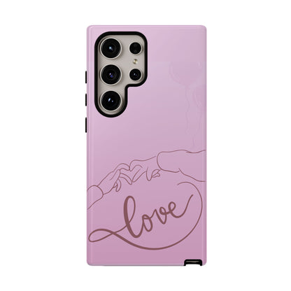 Phone Cases - Love Finger Heart Design