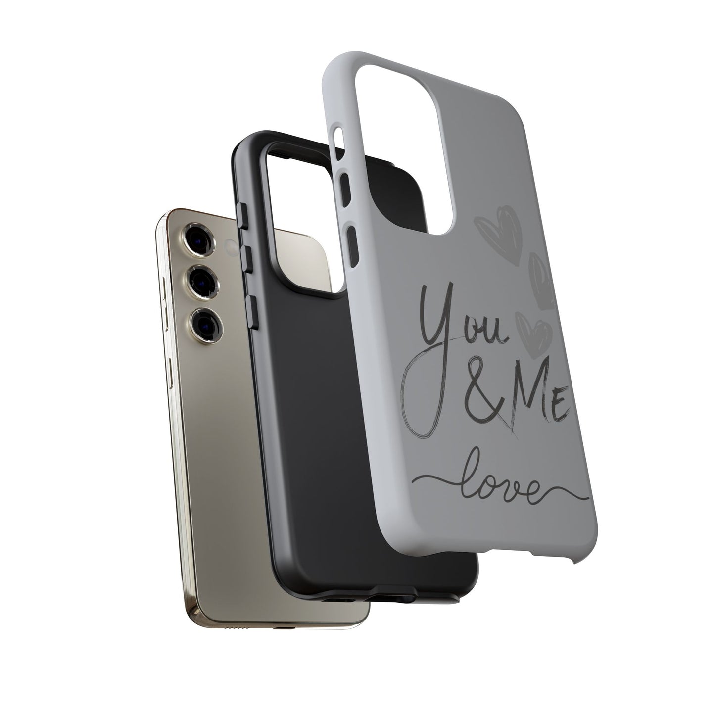 Phone Cases - 'You and Me Love' design