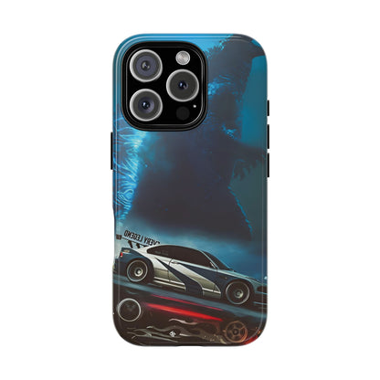 Phone Case - Car and Big Bear Design