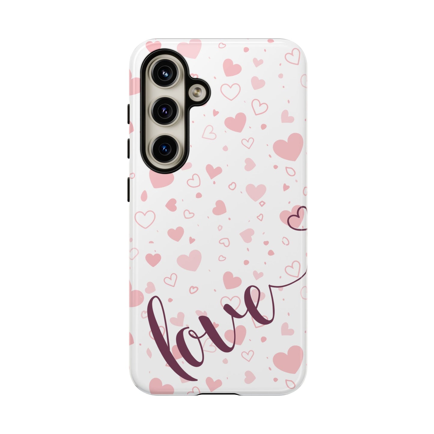 Phone Cases love light bg Tough Cases