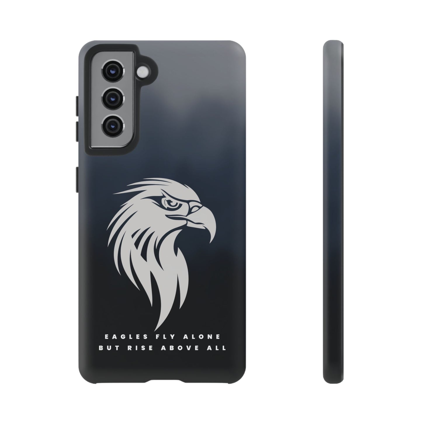 Phone Case Eagles Fly Alone Quote