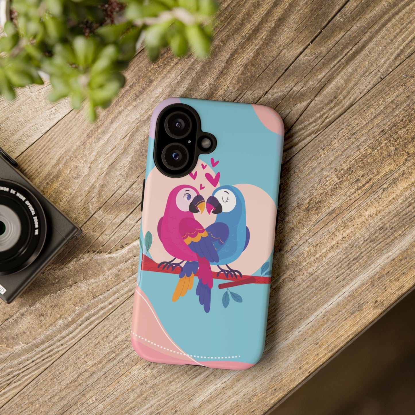 Phone Case - Parrot Love