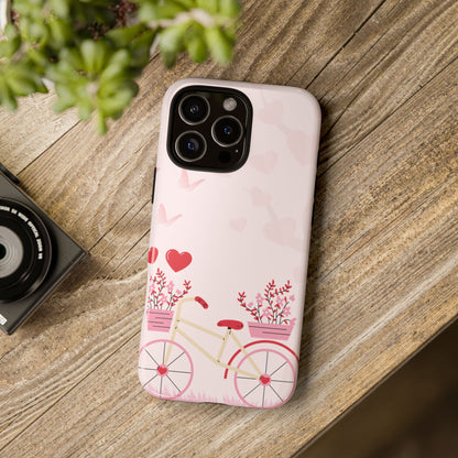 Phone Cases - Pink Cycle Pattern