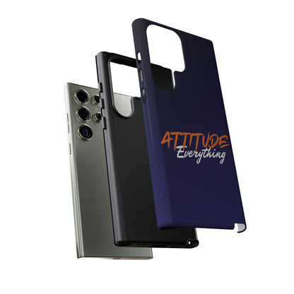 Attitude Is Everything - Stylish blue for Bold PersonalitiesTough Cases