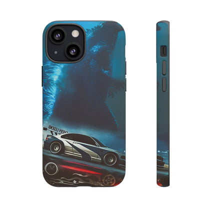 Phone Case - Car and Big Bear Design