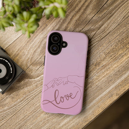 Phone Cases - Love Finger Heart Design