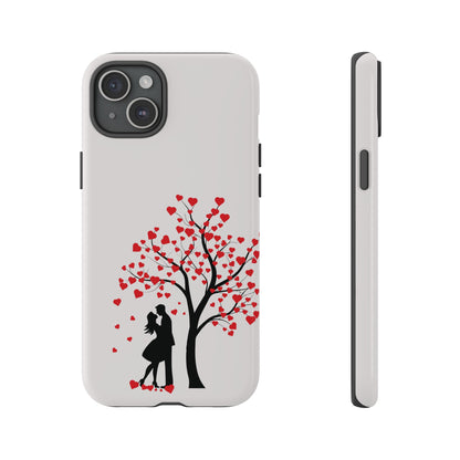 Phone Case - Lover Below in Heart Tree Design