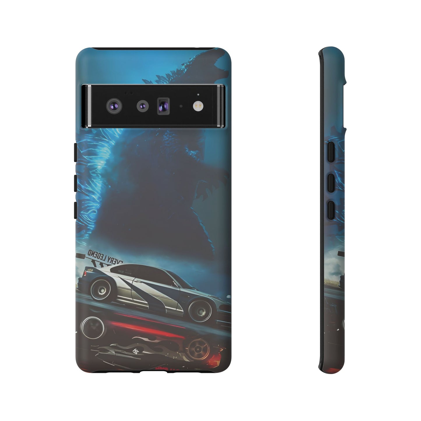 Phone Case - Car and Big Bear Design