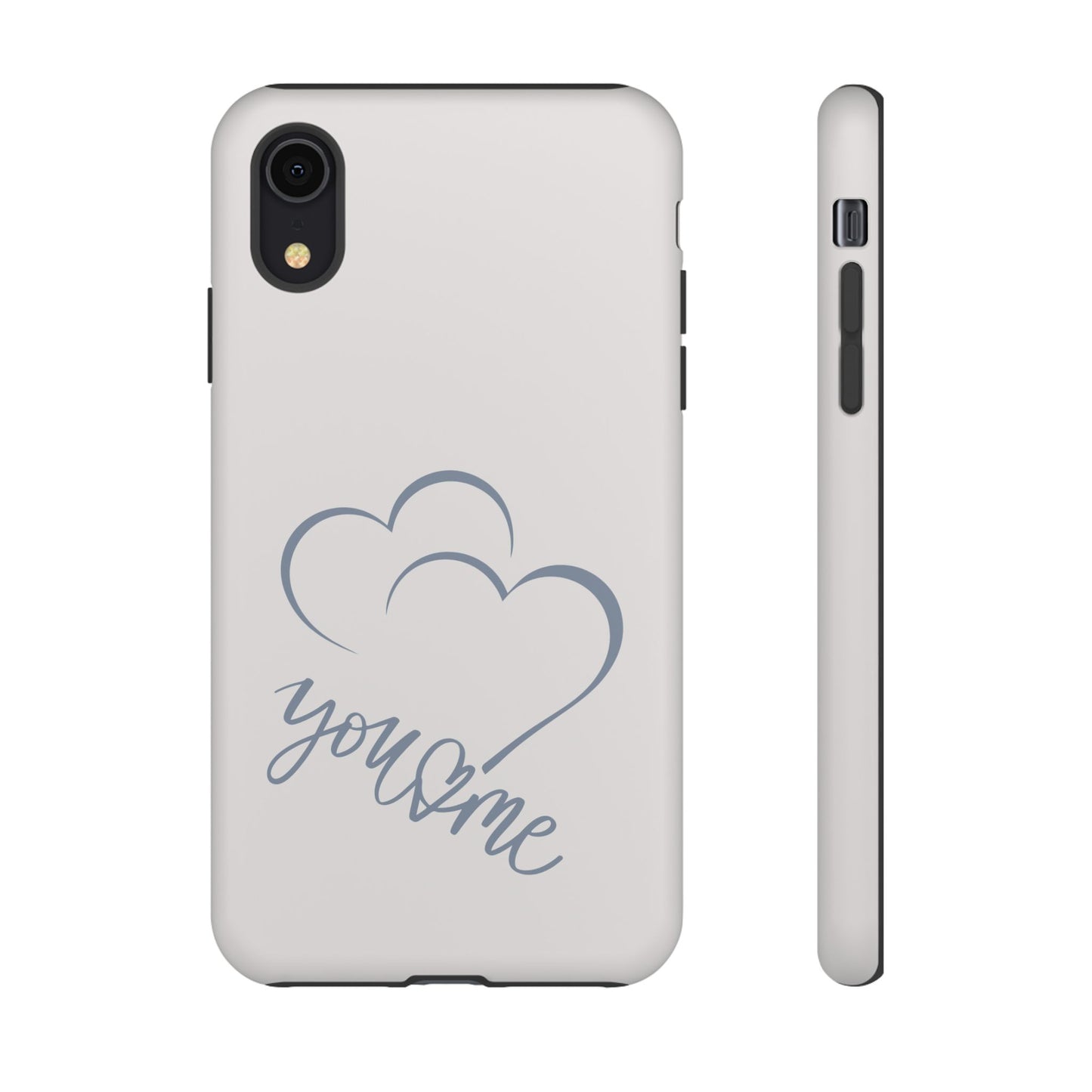 Phone Cases you and me 2 hearts Tough Cases