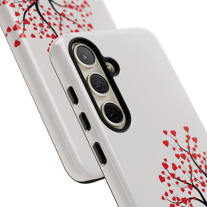 Phone Case - Lover Below in Heart Tree Design