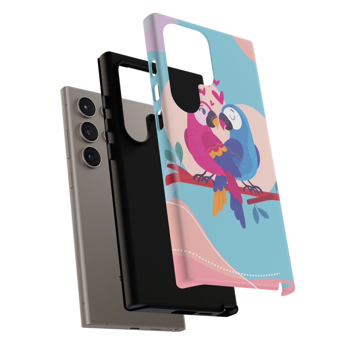 Phone Case - Parrot Love