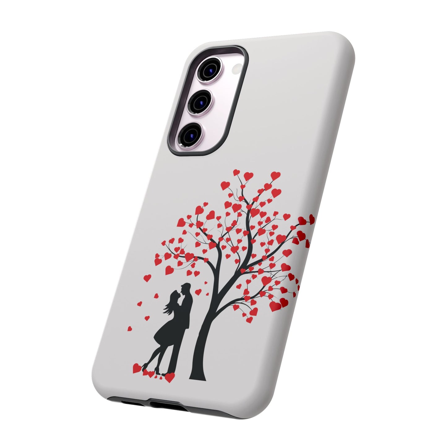 Phone Case - Lover Below in Heart Tree Design