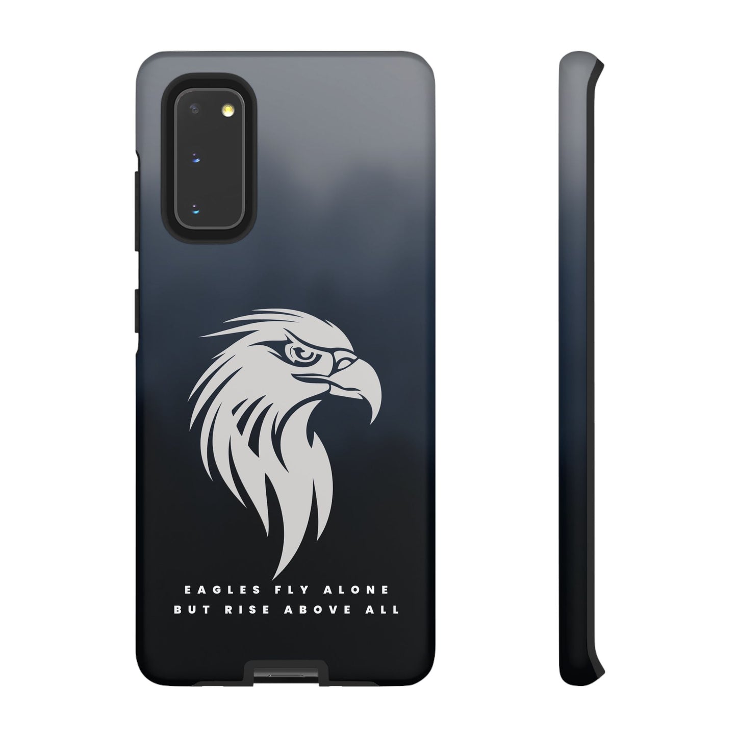 Phone Case Eagles Fly Alone Quote