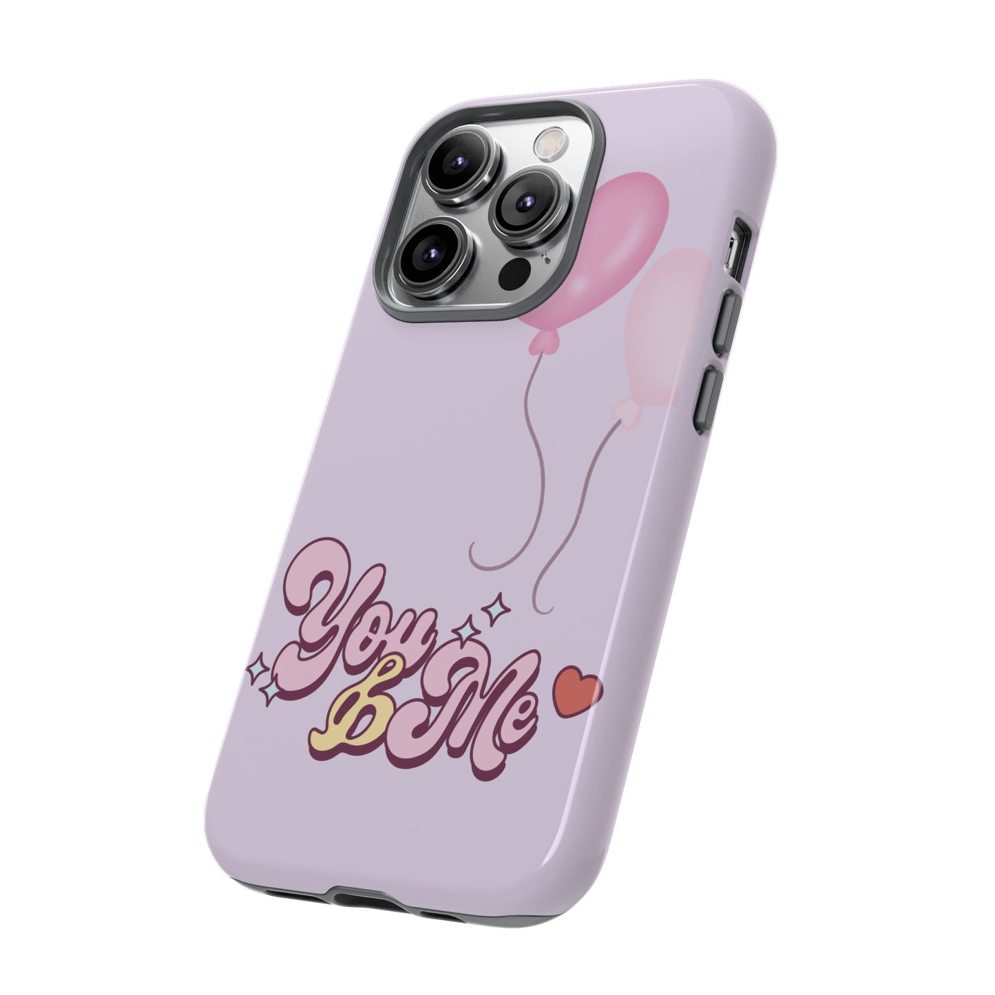 Phone Cases you and me 2 hearts ballon Tough Cases