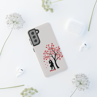 Phone Case - Lover Below in Heart Tree Design