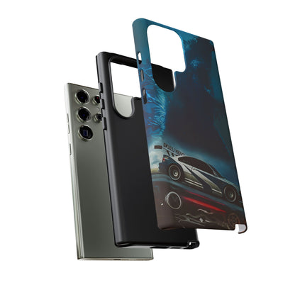 Phone Case - Car and Big Bear Design