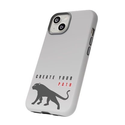 Tough Cases - Create Your Path Black Cat Phone Case