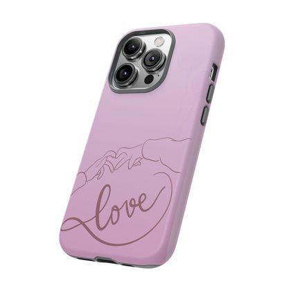 Phone Cases - Love Finger Heart Design