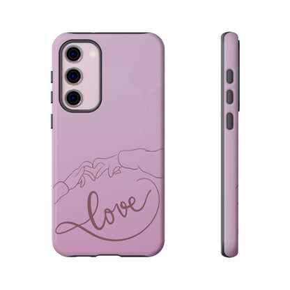 Phone Cases - Love Finger Heart Design