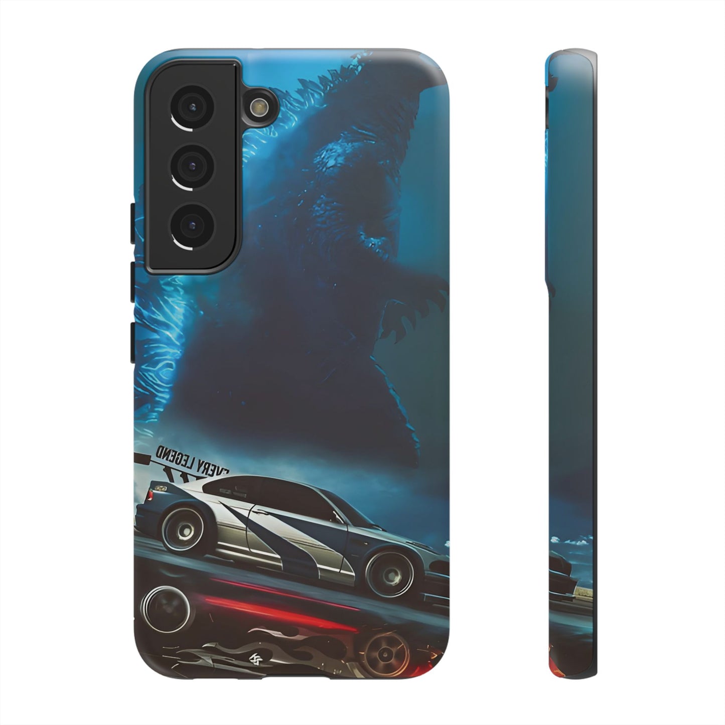 Phone Case - Car and Big Bear Design