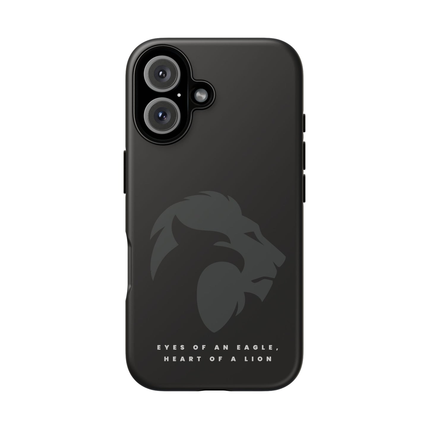 motivational black eagle & lion Tough Cases