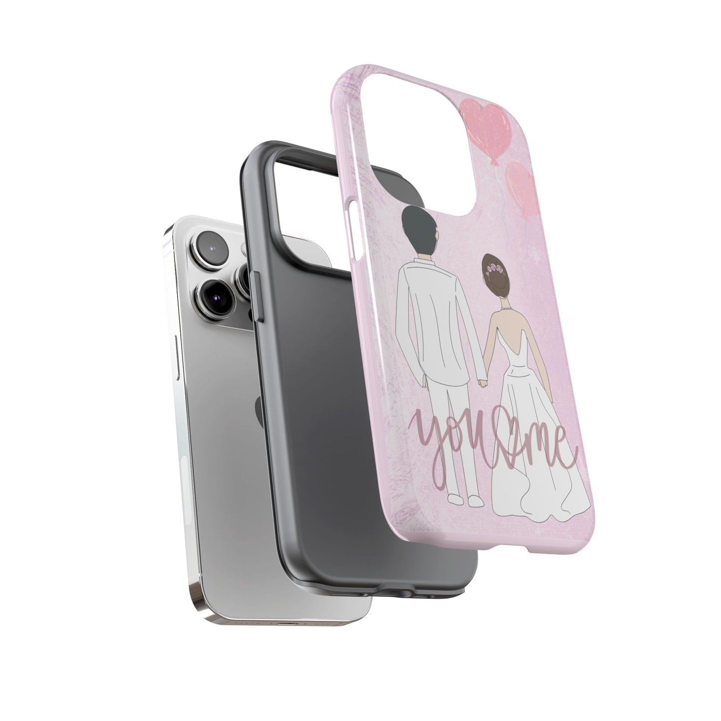 Phone Cases Couple Run You and Me