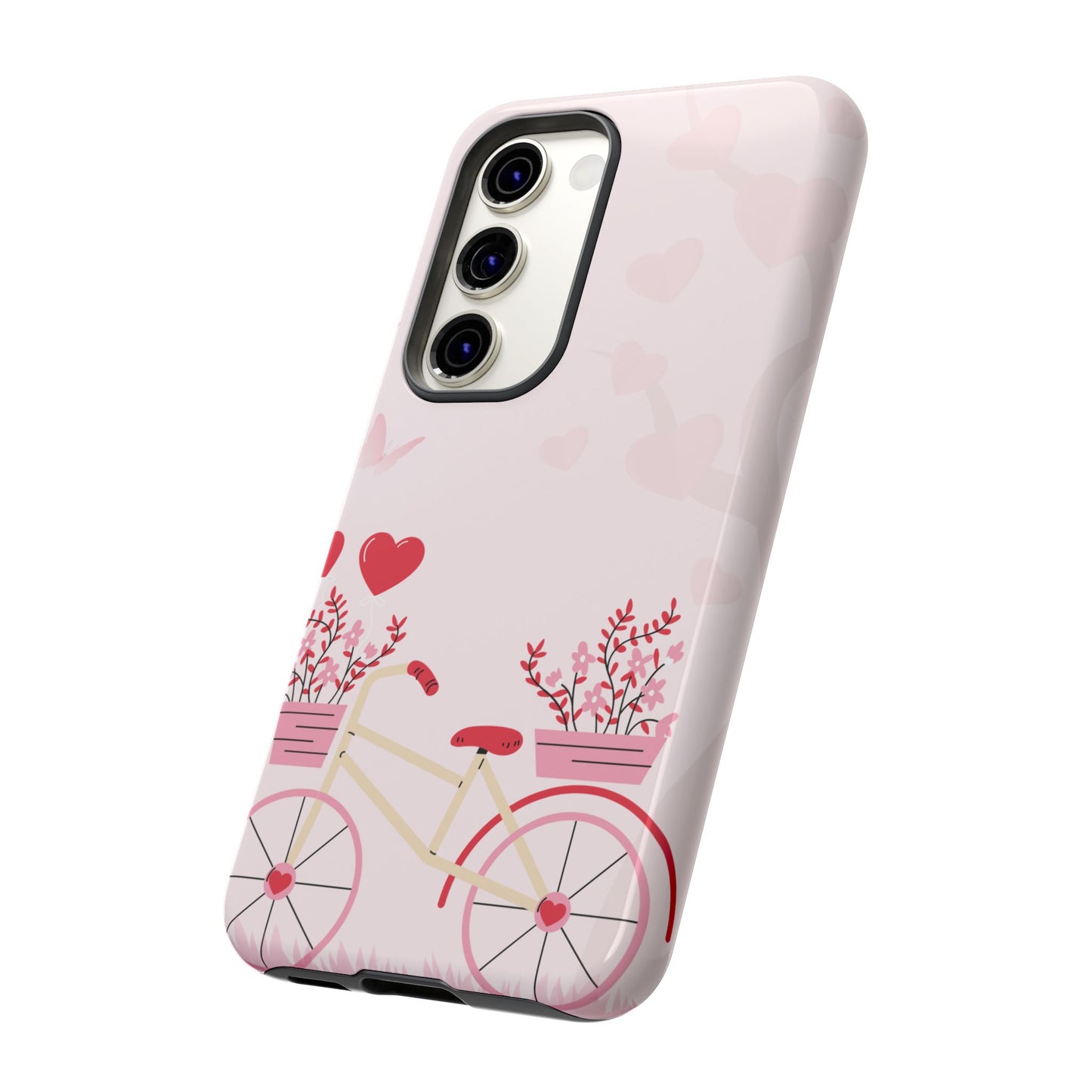 Phone Cases - Pink Cycle Pattern