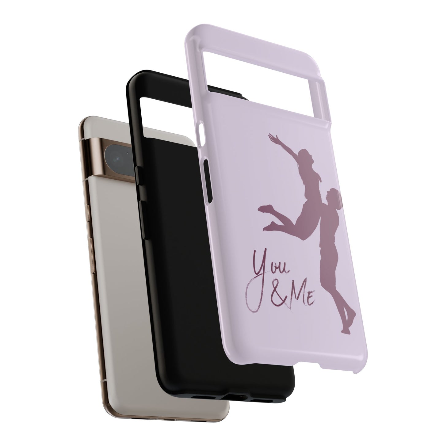 Phone Cases - You and Me Love Girl and Boy Enjoy Tough Cases