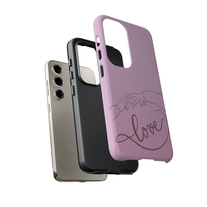 Phone Cases - Love Finger Heart Design