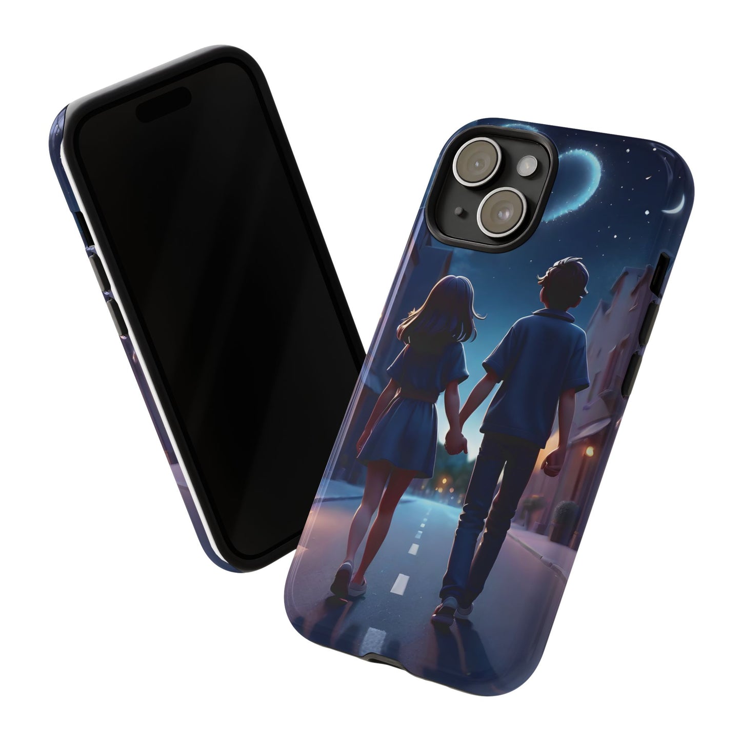 Phone Cases Love Couple Walking Tough Cases