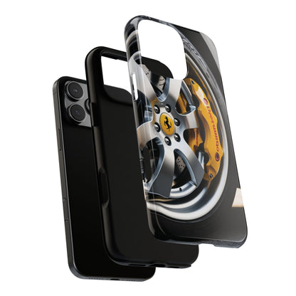 Phone Cases - Ferrari Brake and Wheel Design