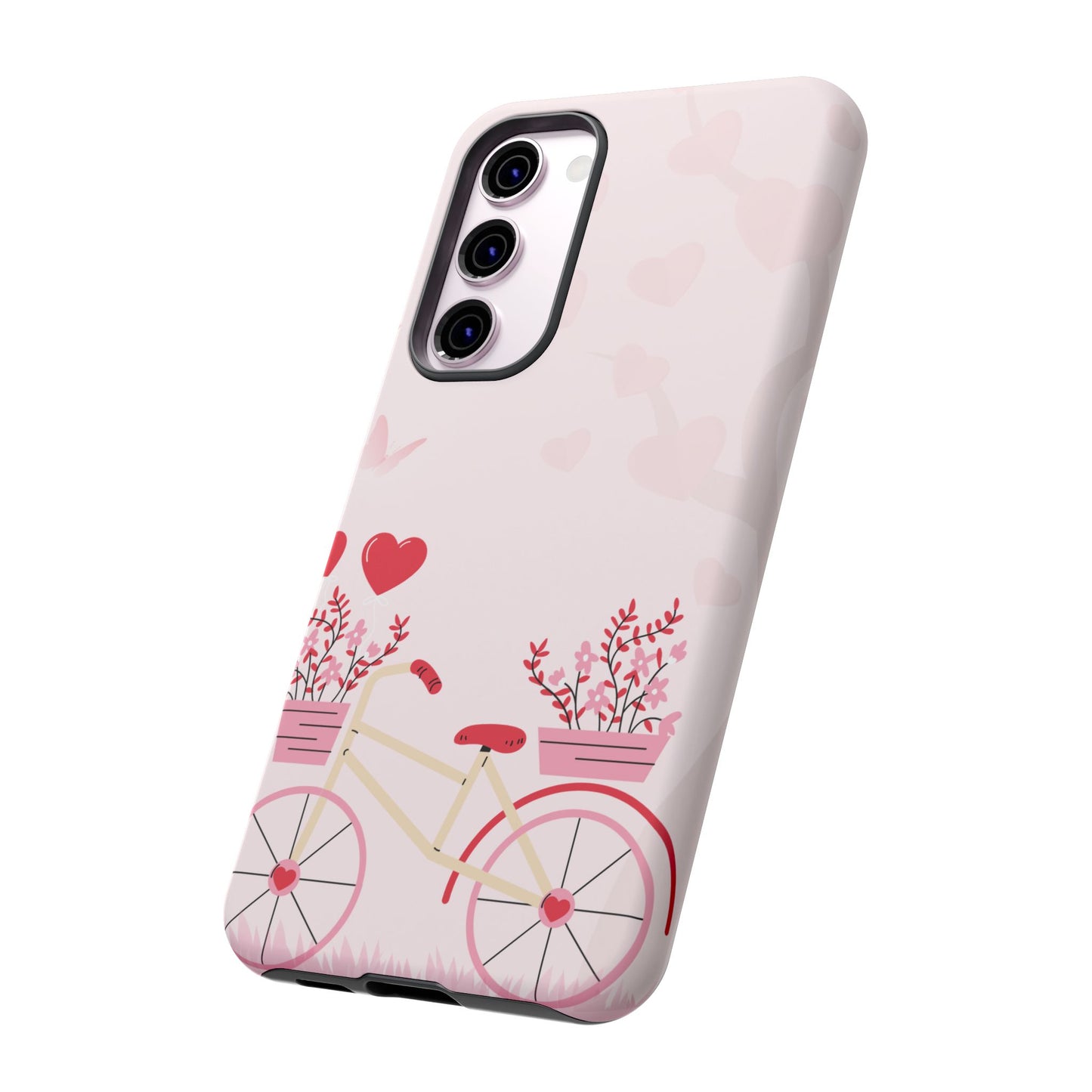 Phone Cases - Pink Cycle Pattern