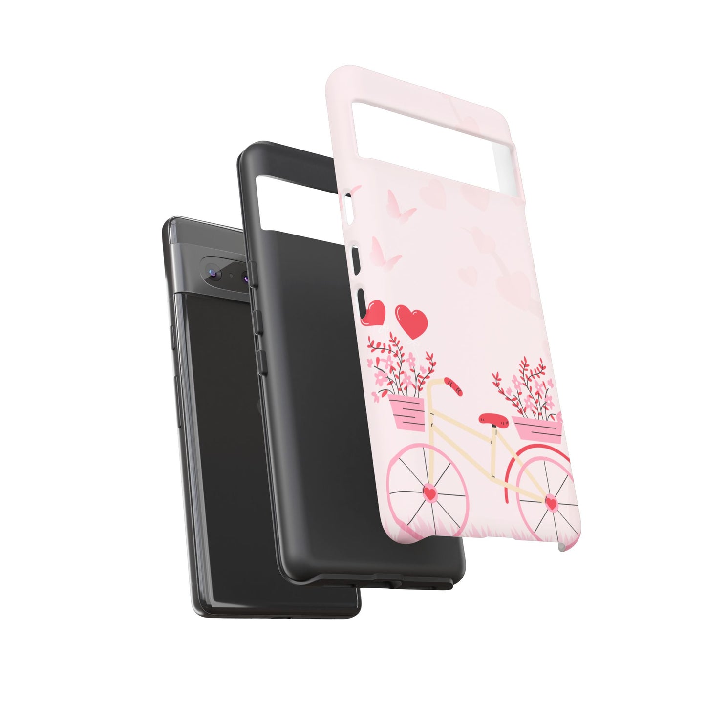 Phone Cases - Pink Cycle Pattern