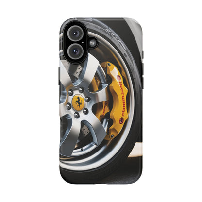 Phone Cases - Ferrari Brake and Wheel Design