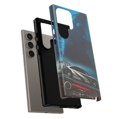 Phone Case - Car and Big Bear Design