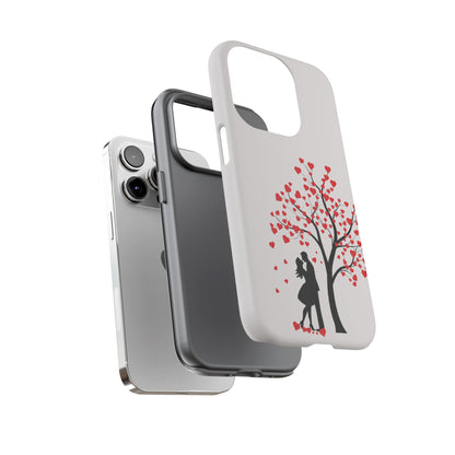 Phone Case - Lover Below in Heart Tree Design