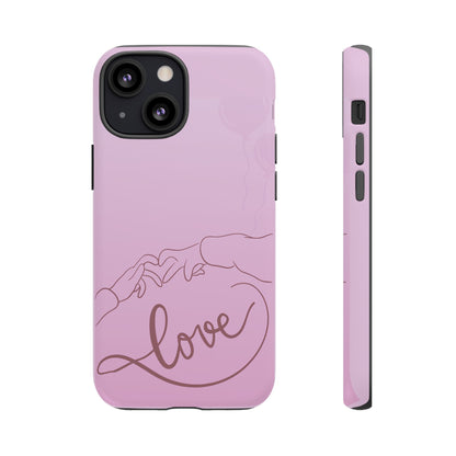 Phone Cases - Love Finger Heart Design