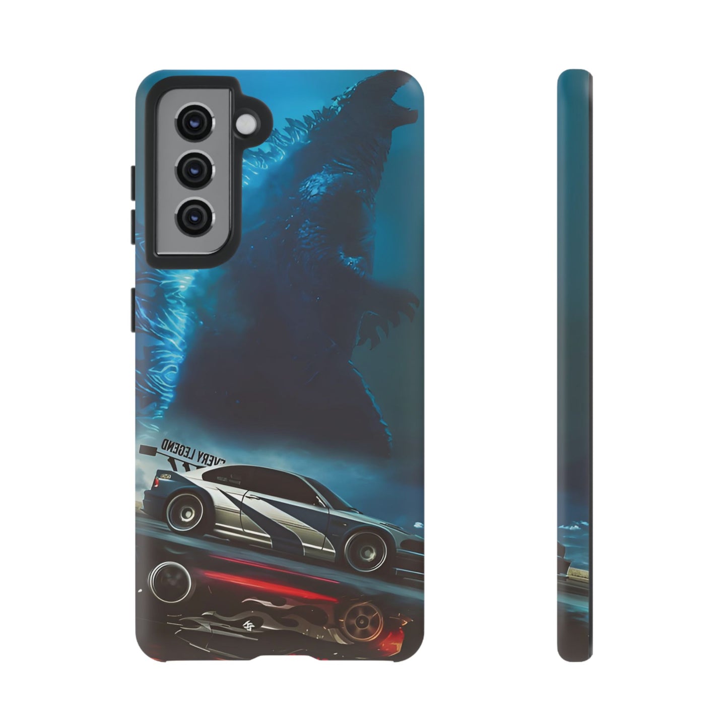 Phone Case - Car and Big Bear Design